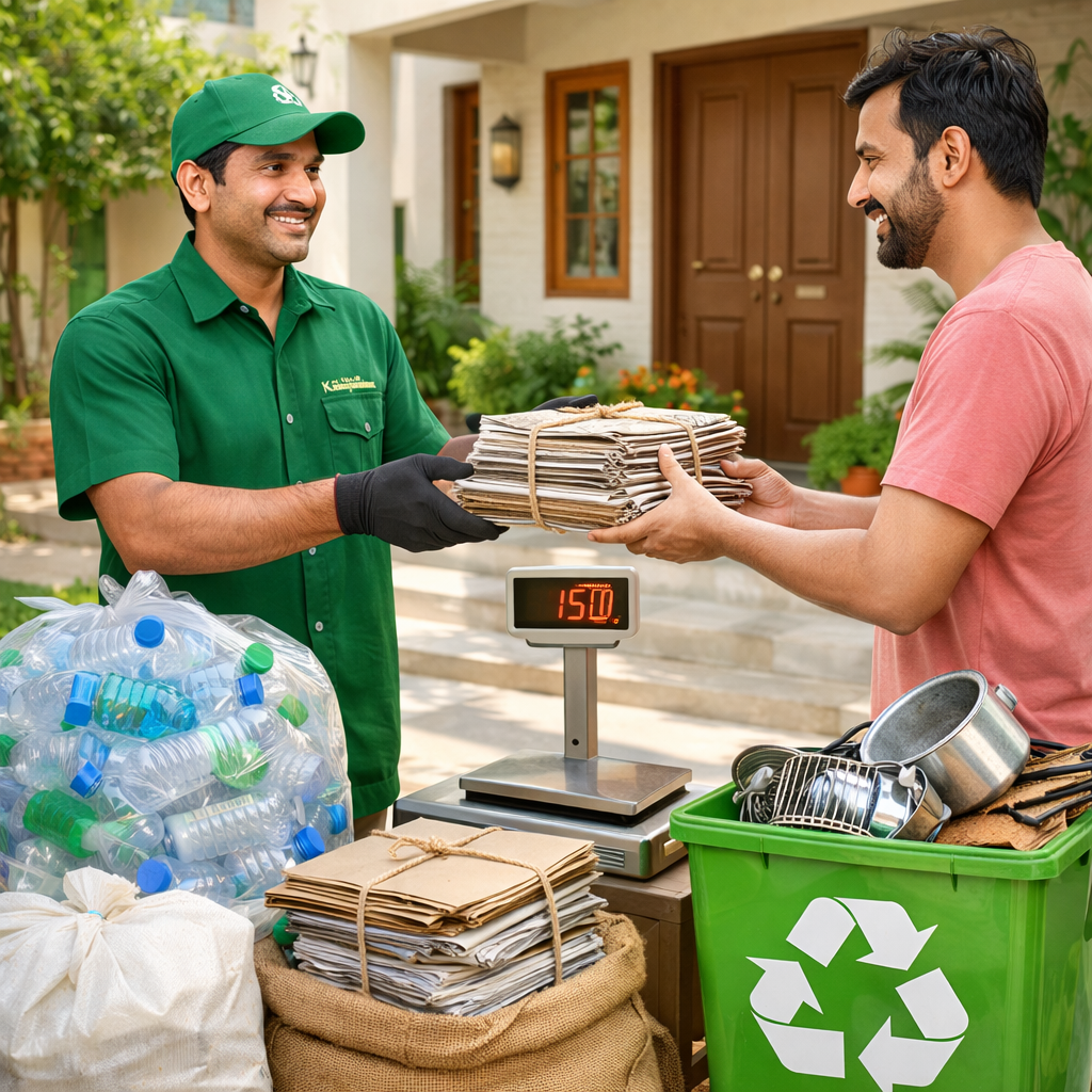 Why choose Kabadivala to sell scrap online in Varanasi